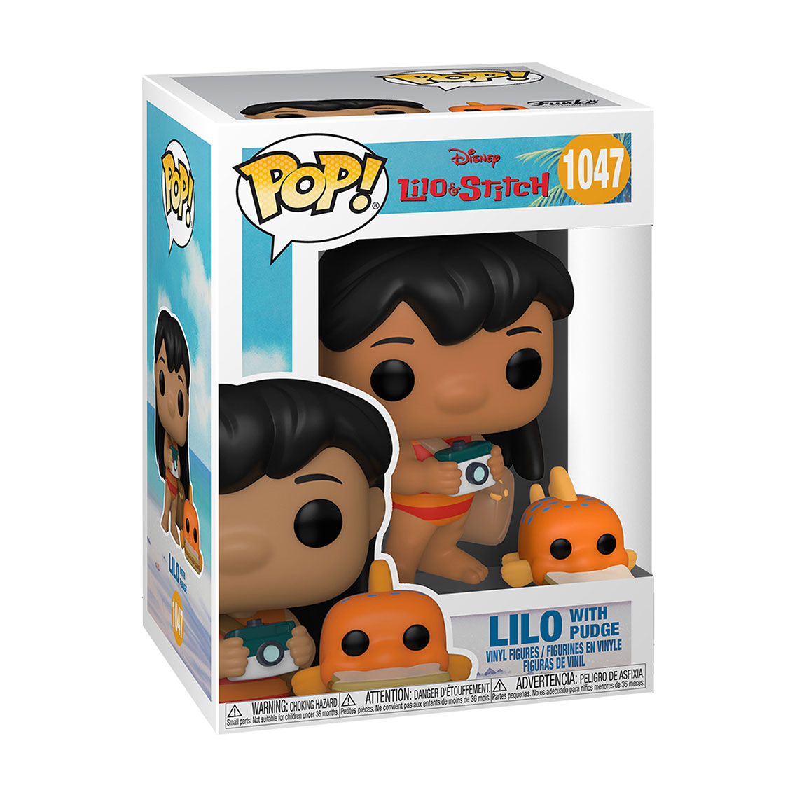 

Ігрова фігурка Funko POP! Disney Lilo & Stitch 1047 Ліло з рибкою, від 3 років (55621)