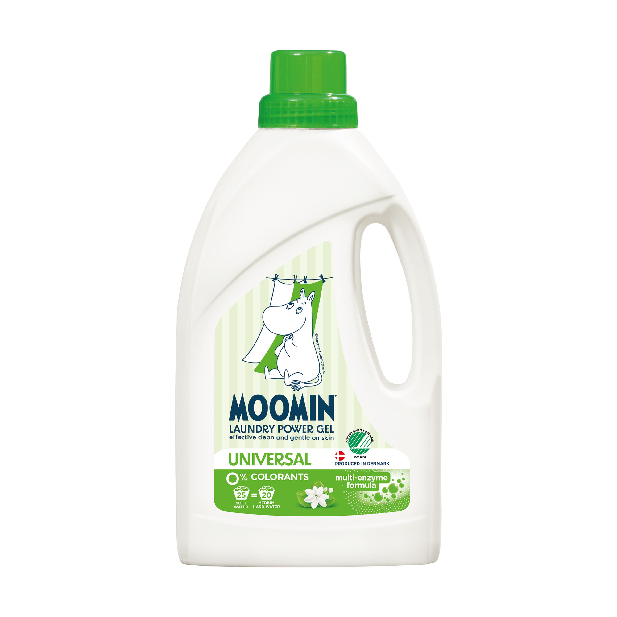 

Гель для прання Moomin Universal 25 циклів прання, 900 мл