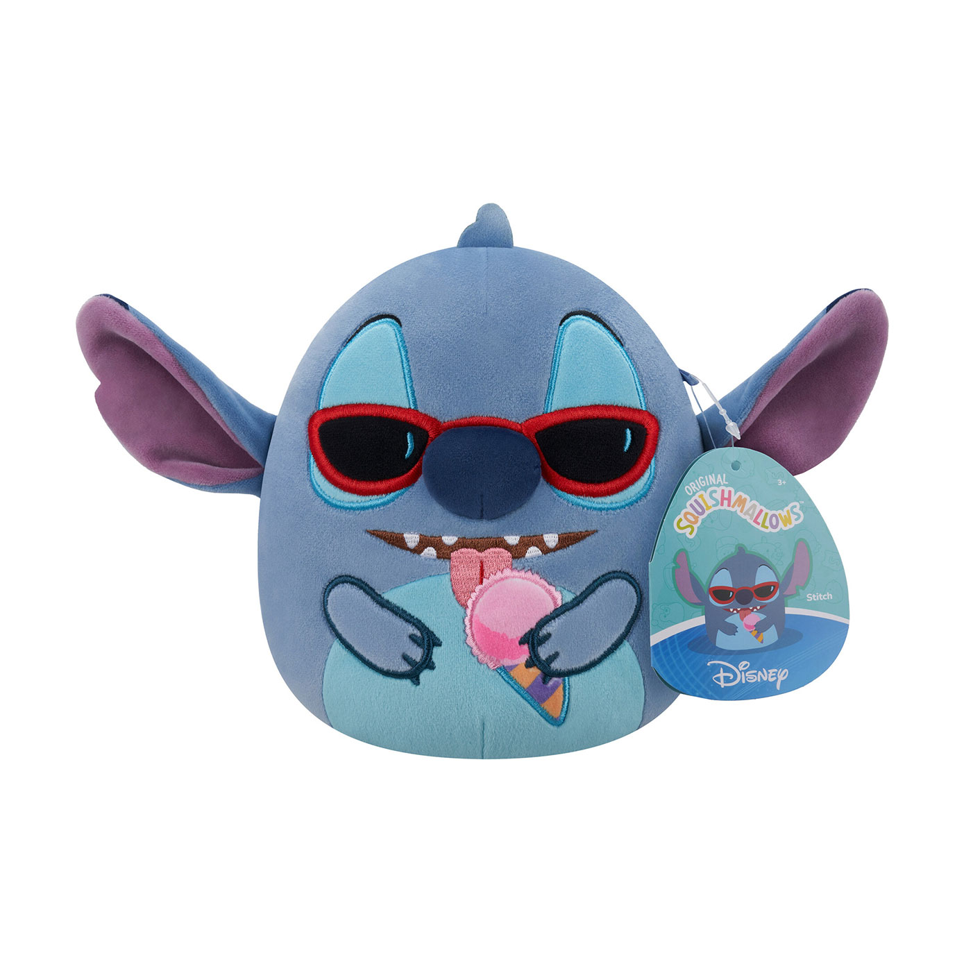 

М'яка іграшка Squishmallows Disney Стіч з морозивом, від 3 років, 17 см (SQDI00729)
