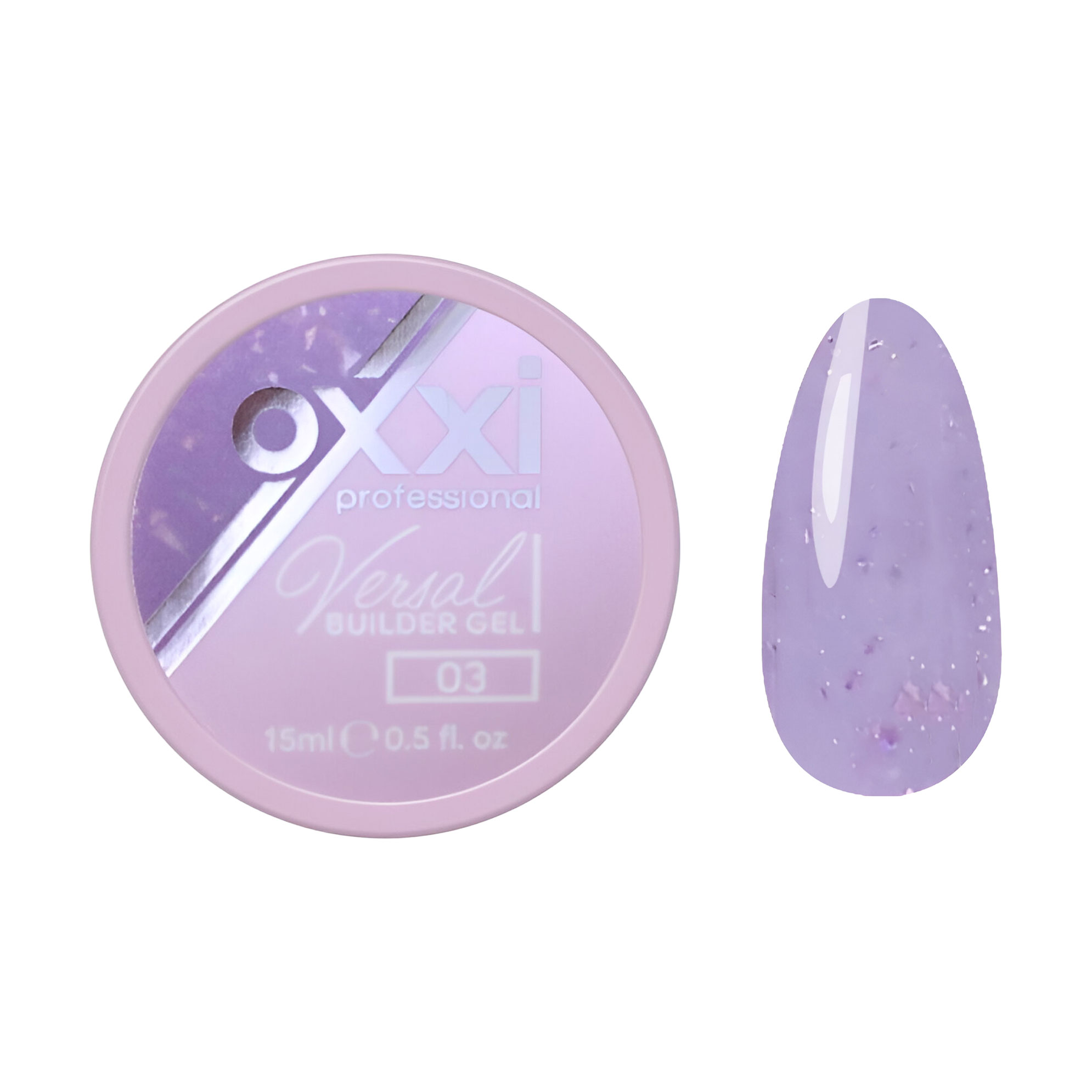 Моделювальний гель для нігтів Oxxi Professional Versal Builder Gel 03, 15 мл