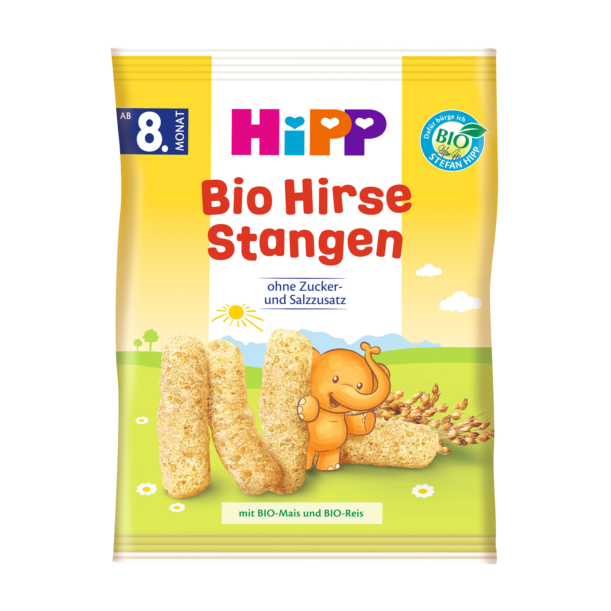 

Дитячі органічні палички HIPP Мультизлакові, від 8 місяців, 30 г