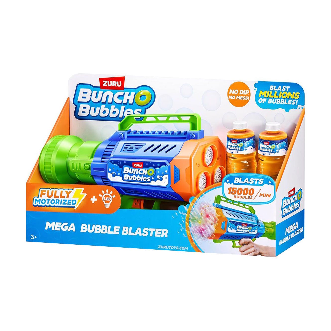 

Дитячий ігровий набір Zuru Bunch O Bubbles Large Бластер з мильними бульбашками, від 3 років (11349)