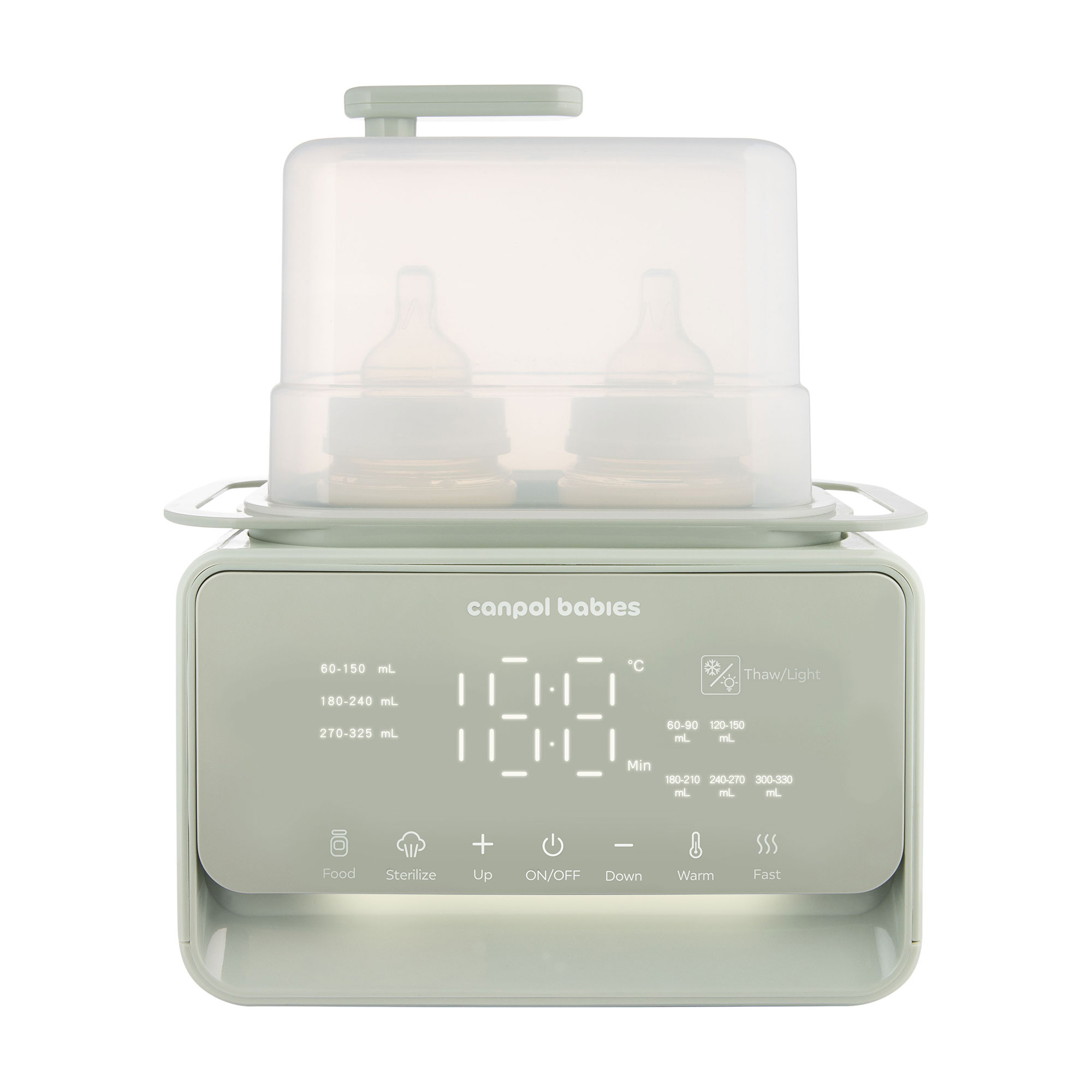 

Підігрівач та стерилізатор Canpol Babies 7 в 1 з терморегулятором та підсвіткою (12/218)