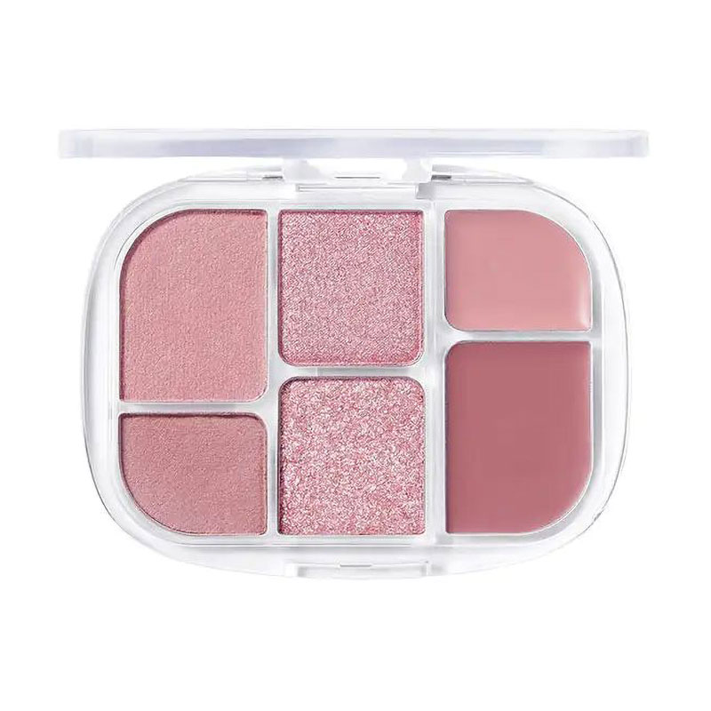 

Палетка тіней для повік WAKEMAKE Soft Sheer Multi Palette 02 Lazy Rose, 6.4 г