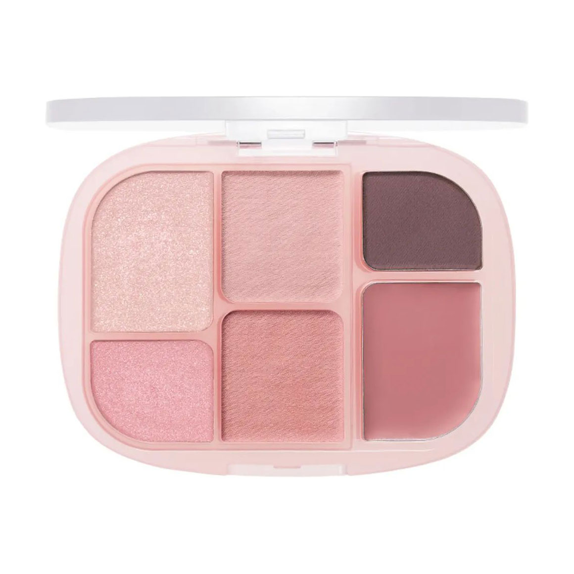 

Палетка тіней для повік WAKEMAKE Soft Sheer Multi Palette 04 Peach Flush, 6.4 г