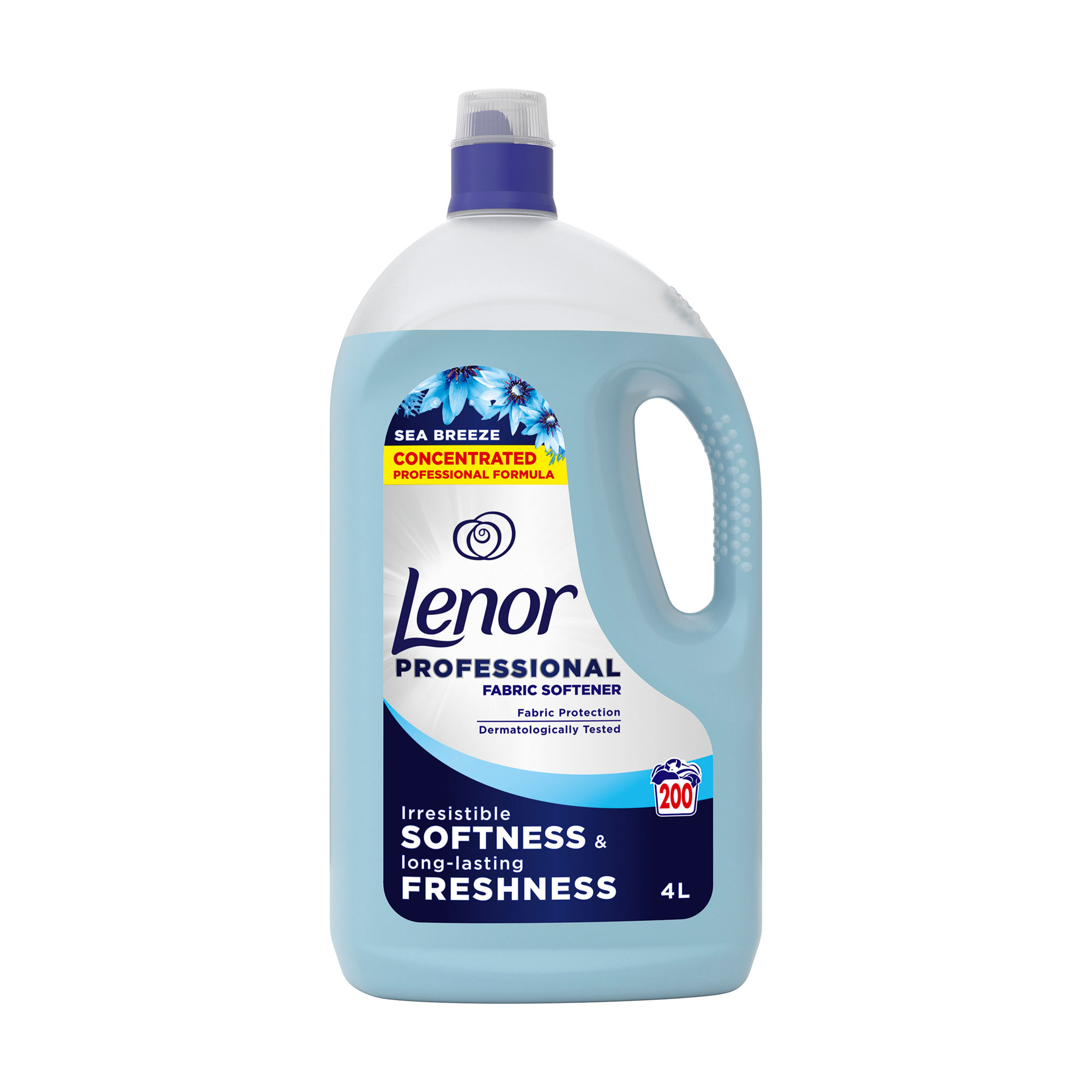 

Кондиціонер для білизни Lenor Professional Морський бриз, 200 циклів прання, 4 л