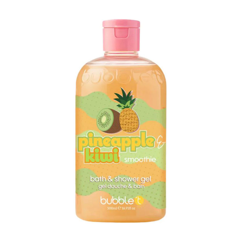 

Гель для душу Bubble T Tangy Pineapple & Kiwi Smoothie Bath & Shower Gel, 500 мл