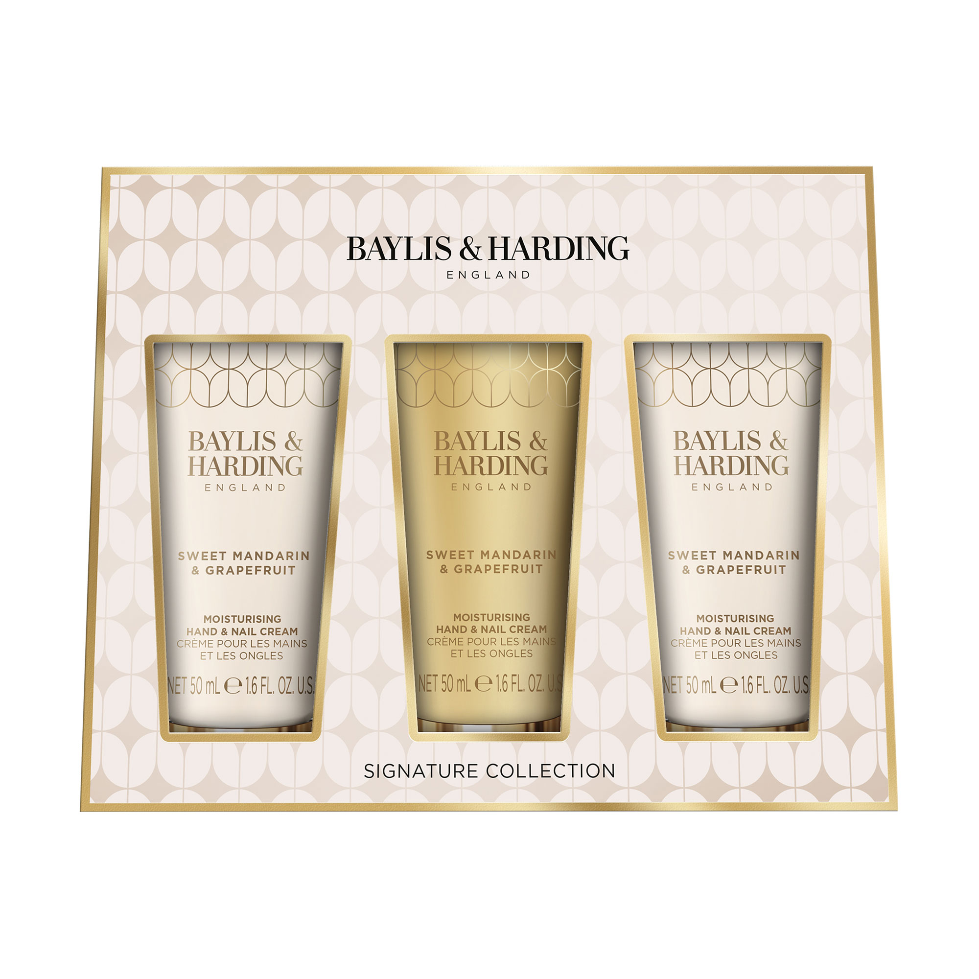 

Подарунковий набір Baylis & Harding Sweet Mandarin & Grapefruit Indulgent Hand Trio Gift Set (крем для рук, 3*50 мл)