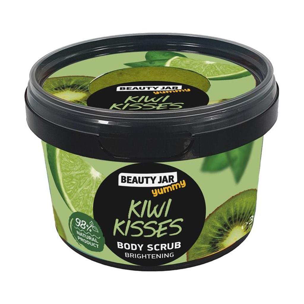 

Скраб для тіла Beauty Jar Yummy Kiwi Kisses Brightening Body Scrub Ківі поцілунки, 360 г