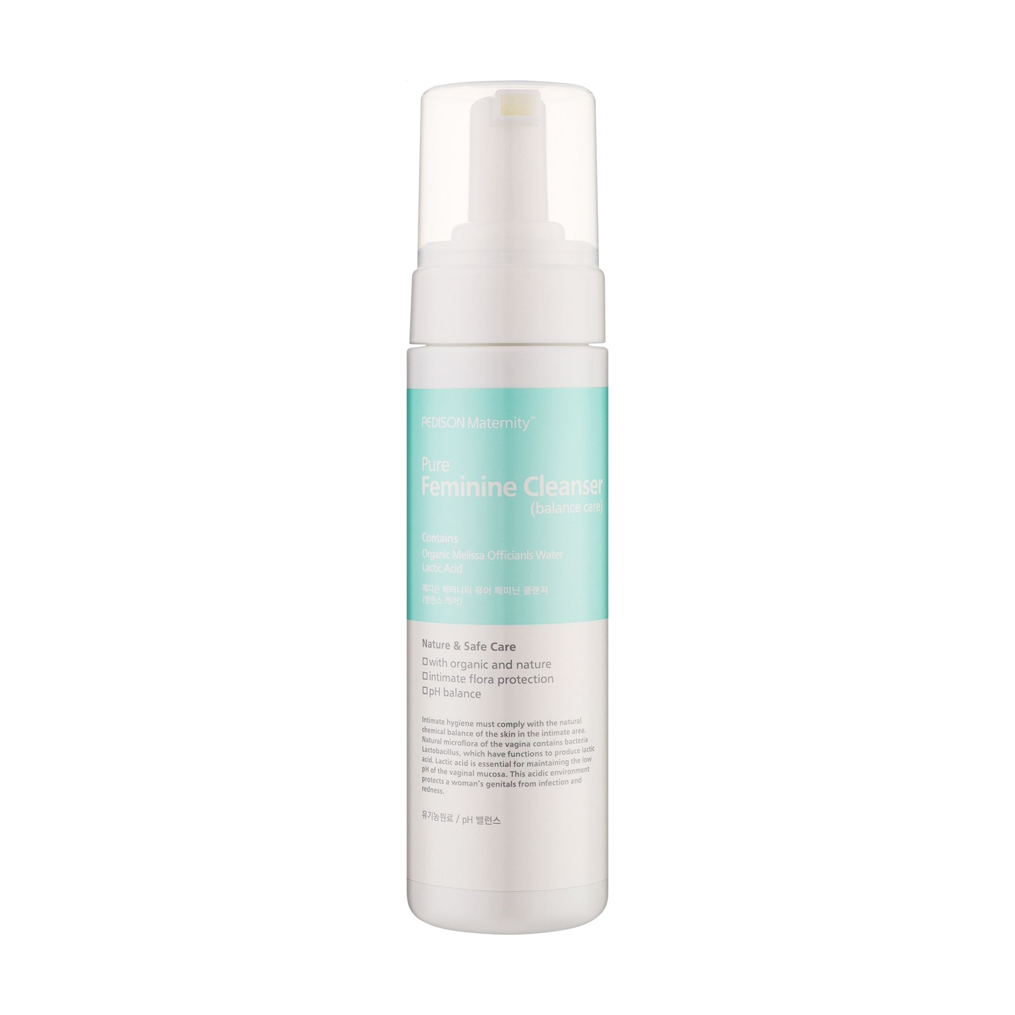 

Уцінка! Пінка для інтимної гігієни Pedison Maternity Pure Feminine Cleanser Balance Care, 200 мл