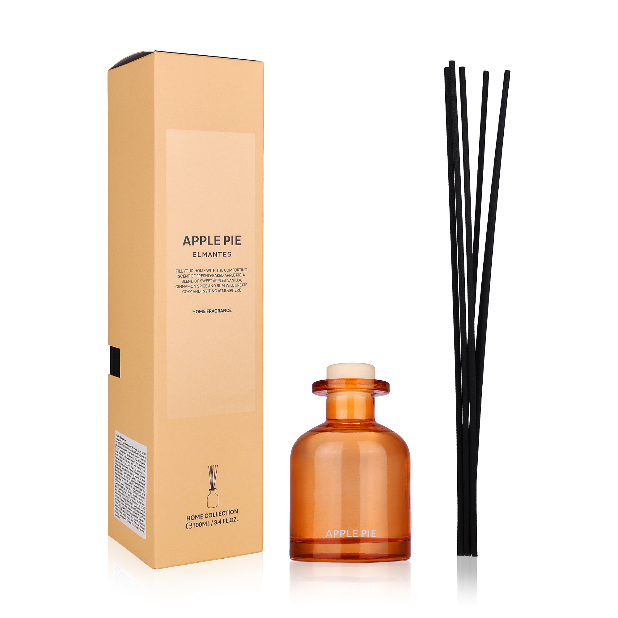 

Уцінка! Аромадифузор Elmantes Home Apple Pie, 100 мл