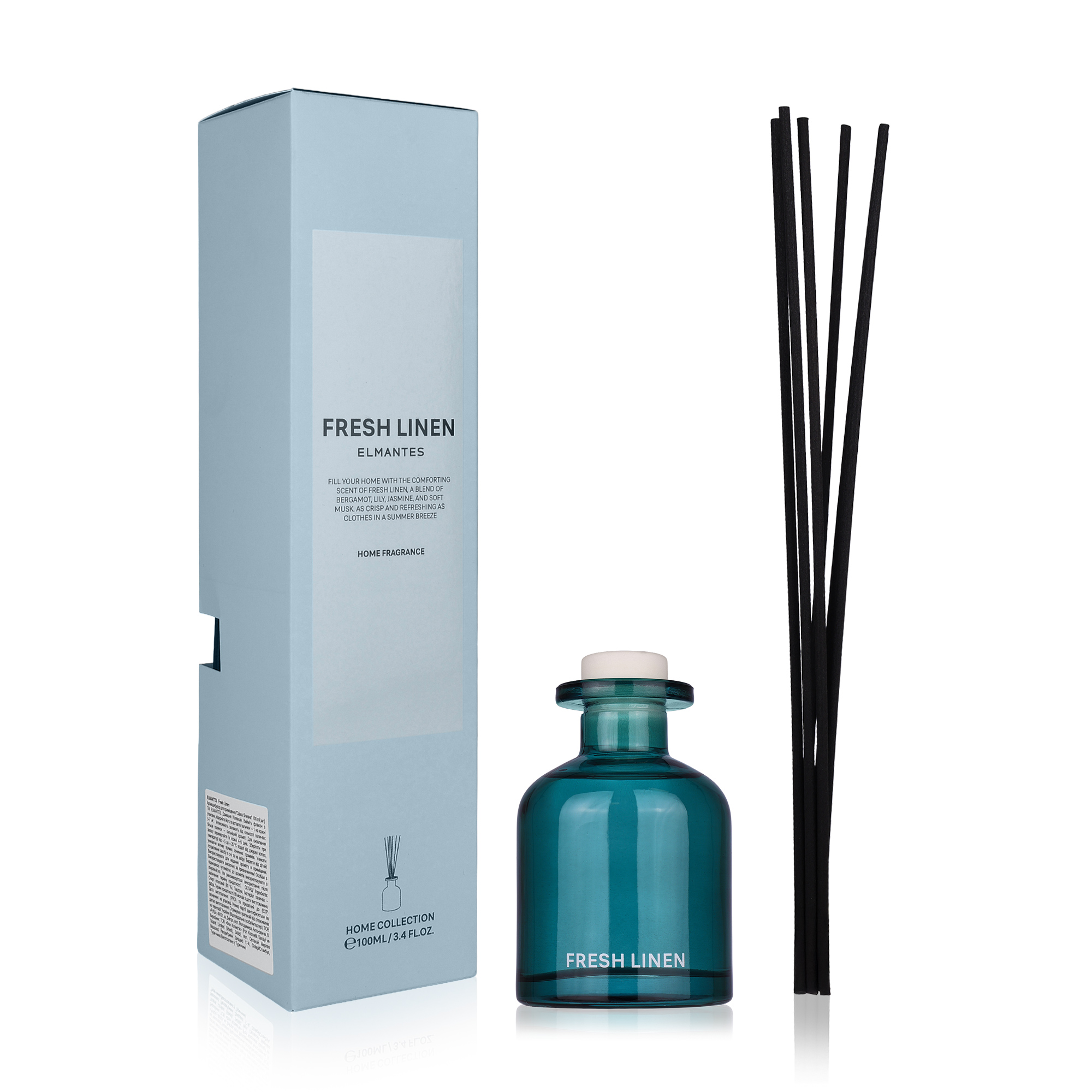 

Уцінка! Аромадифузор Elmantes Home Fresh Linen, 100 мл