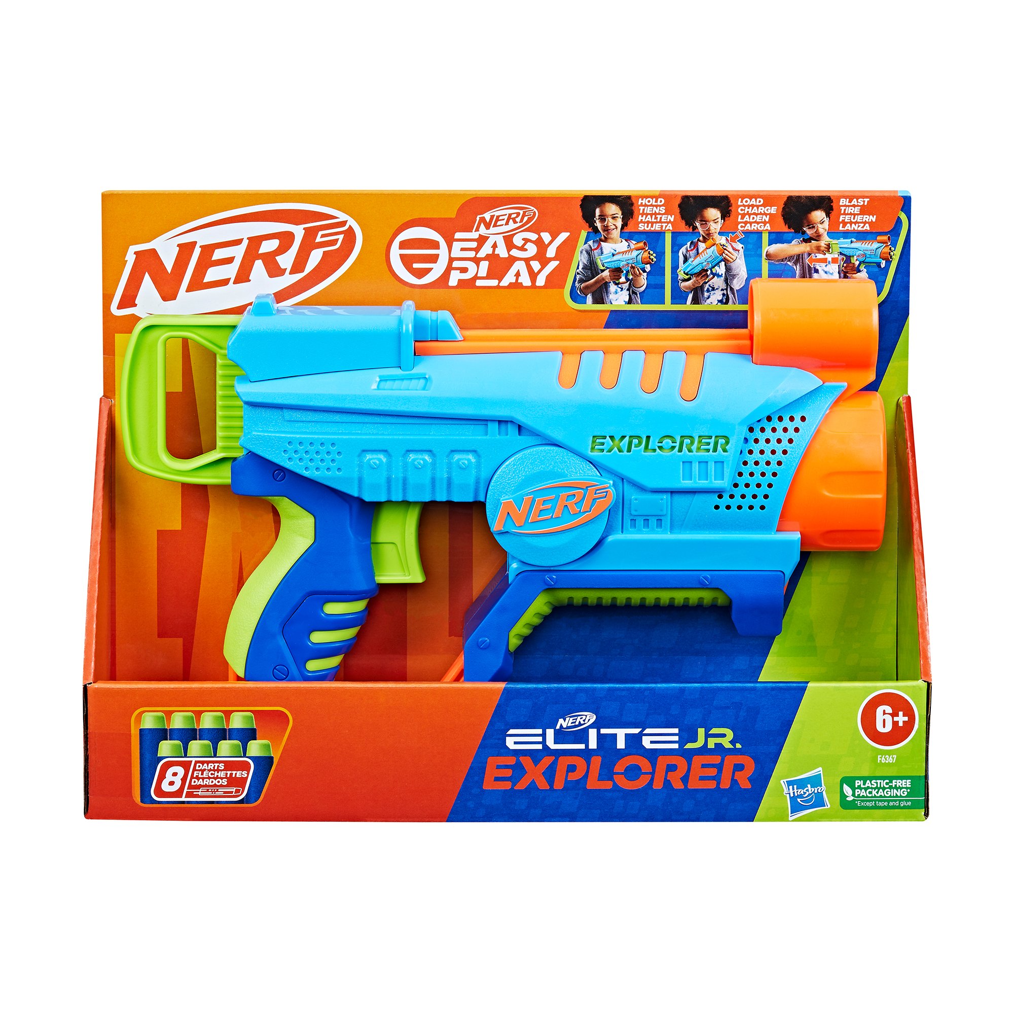 

Іграшковий водяний бластер Nerf Super Soaker Wave Spray, 6.7*33*23 см, від 6 років (F6397)