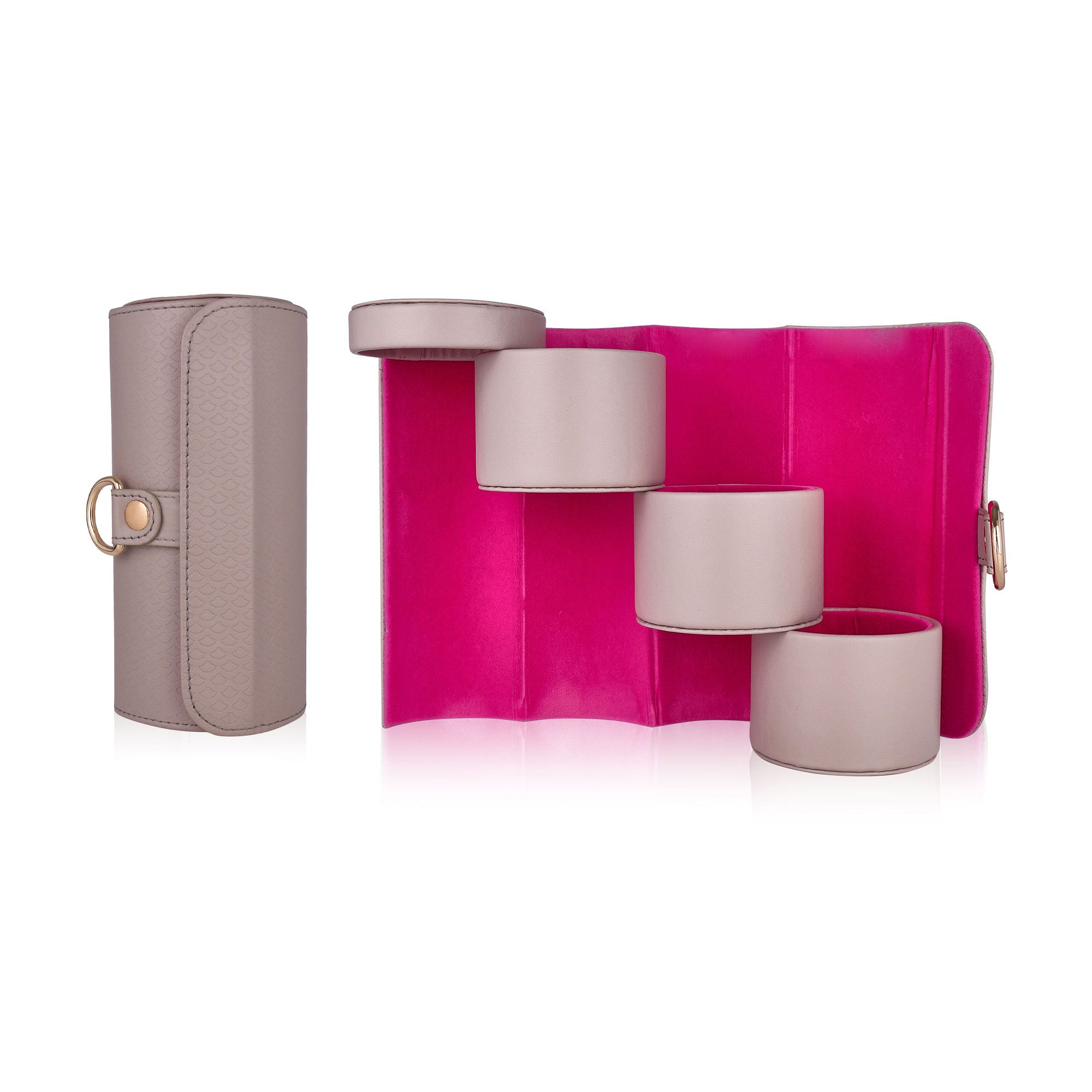 

Органайзер для прикрас Patricia Ledo тубус, бежевий 18.5*9 см