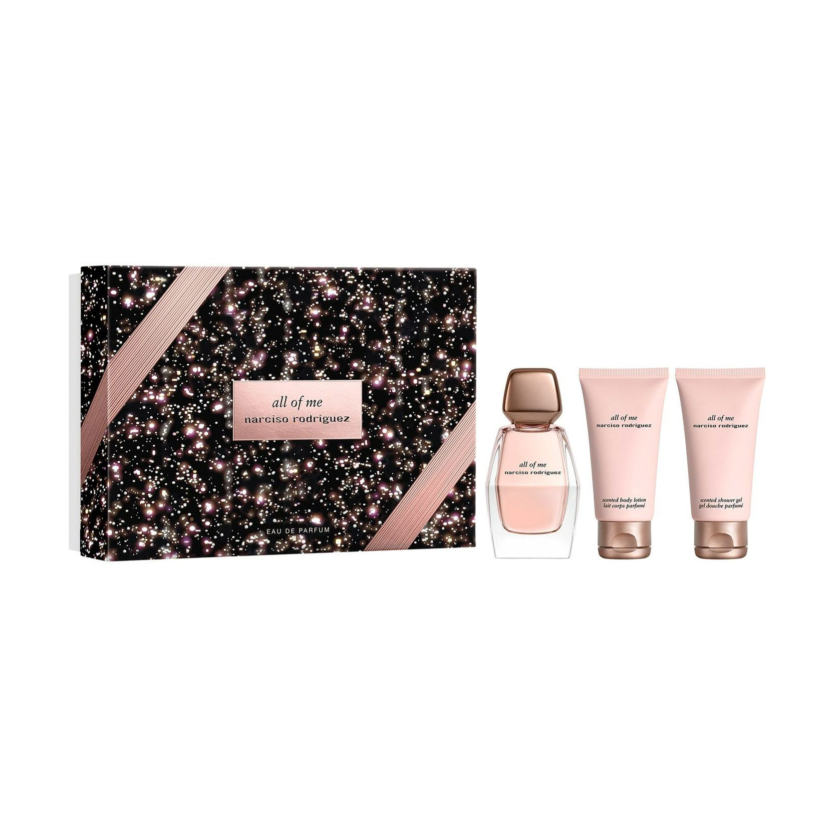 

Парфумований набір жіночий Narciso Rodriguez All Of Me (парфумована вода, 50 мл + гель для душу, 50 мл + лосьйон для тіла, 50 мл)