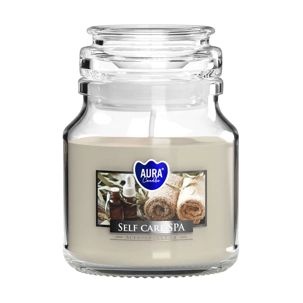 

Ароматична свічка в банці Bispol Scented Candle Aura Self Care Spa, 120 г (snd71-363)