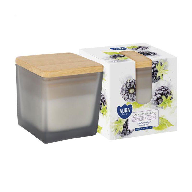 

Ароматична свічка в матовій склянці Bispol Scented Candle Dark Blackberry, 160 г (snk80md-377)