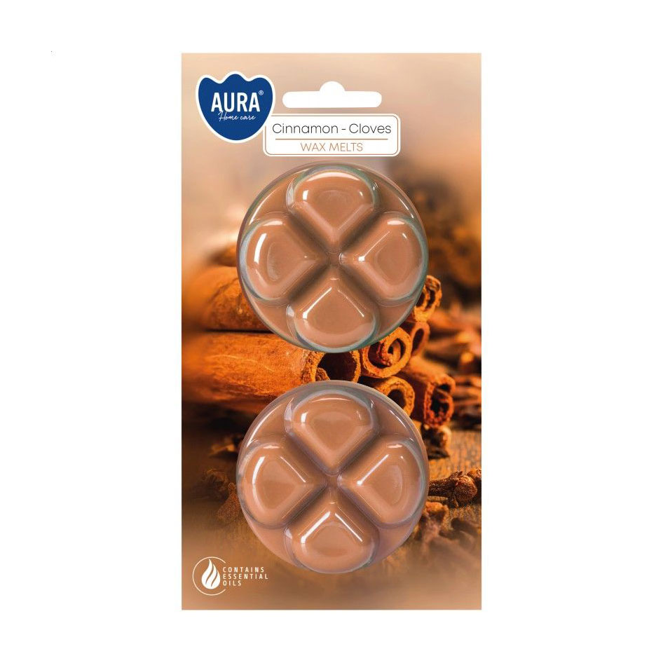 

Ароматичний віск Bispol Wax Melts Cinnamon-Cloves, 2*20 г (wz40-374)