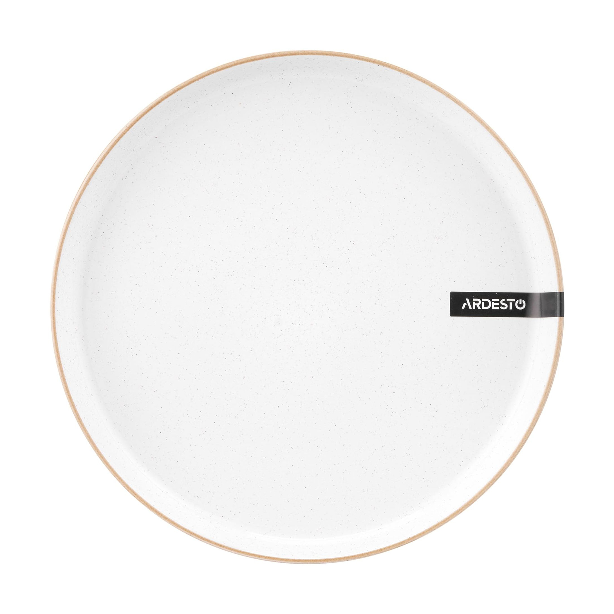 

Тарілка обідня Ardesto Apulia керамічна, біла, 26.6 см (AR2927AW)