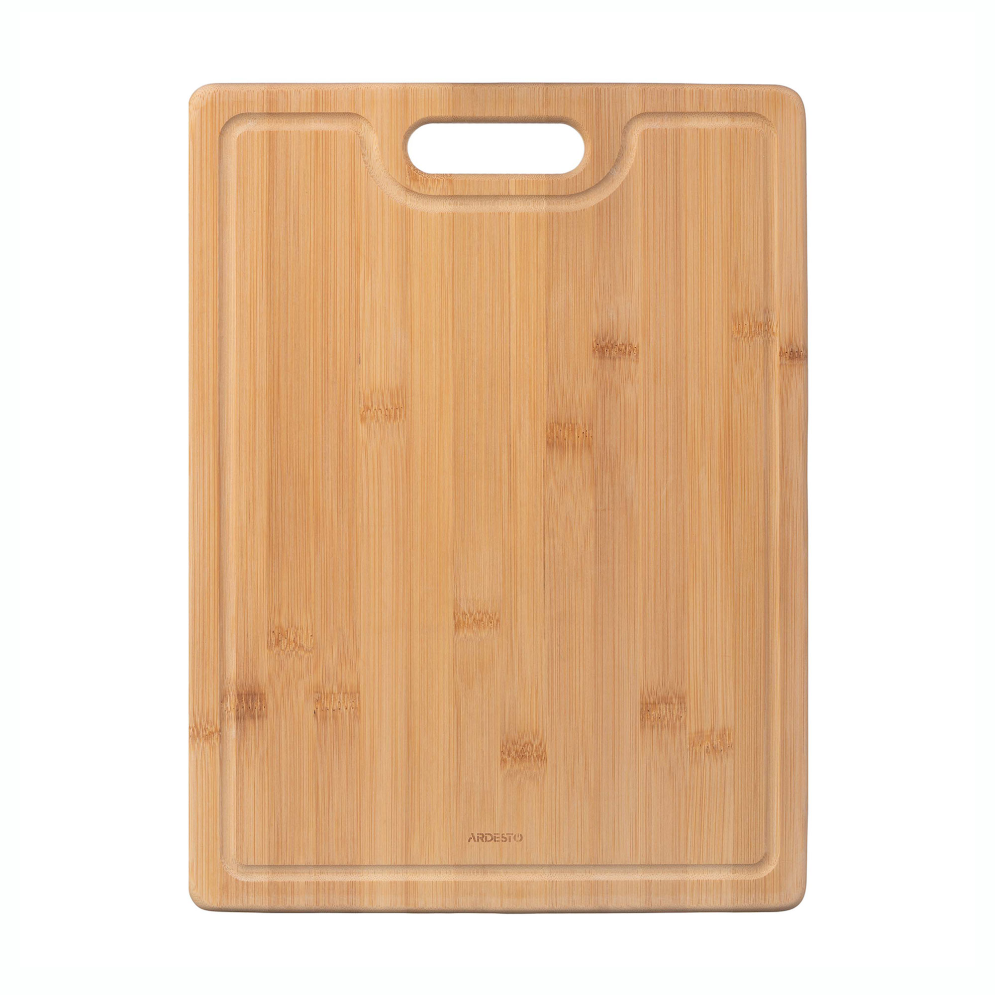 

Кухонна дошка Ardesto Midori з жолобом, 33*24*1.5 см (AR1433BAM)