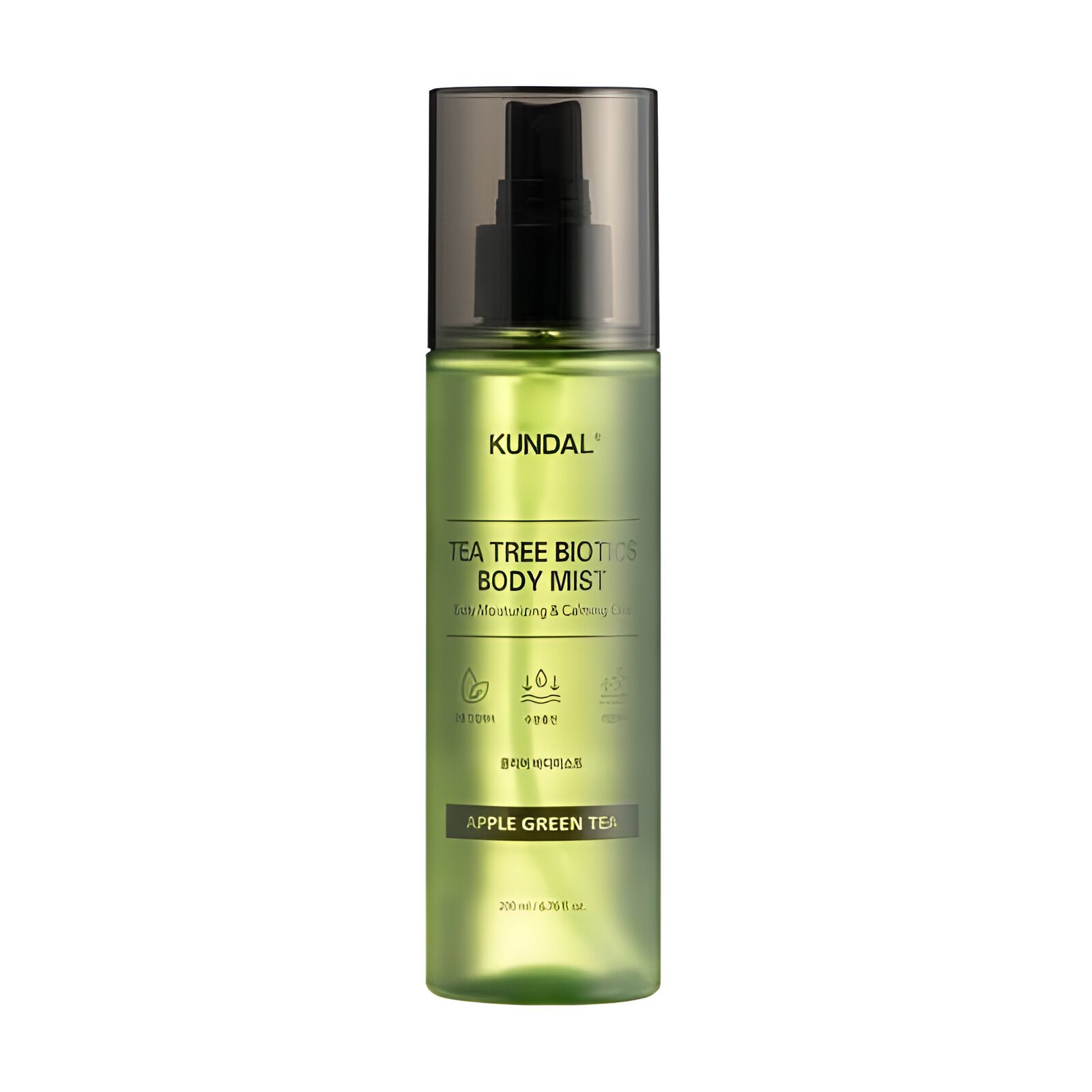 

Спрей для тіла Kundal Tea Tree & Biotics Body Mist Apple Green Tea проти акне, 200 мл