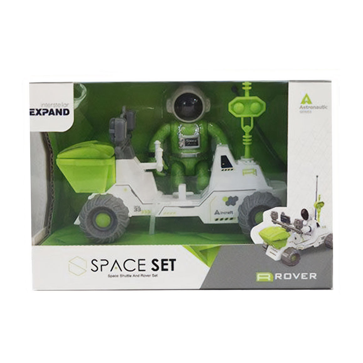 

Іграшковий набір Shantou Jinxing Місяцехід з космонавтом, від 3 років, 16.2*9.5*11.5 см (80122)