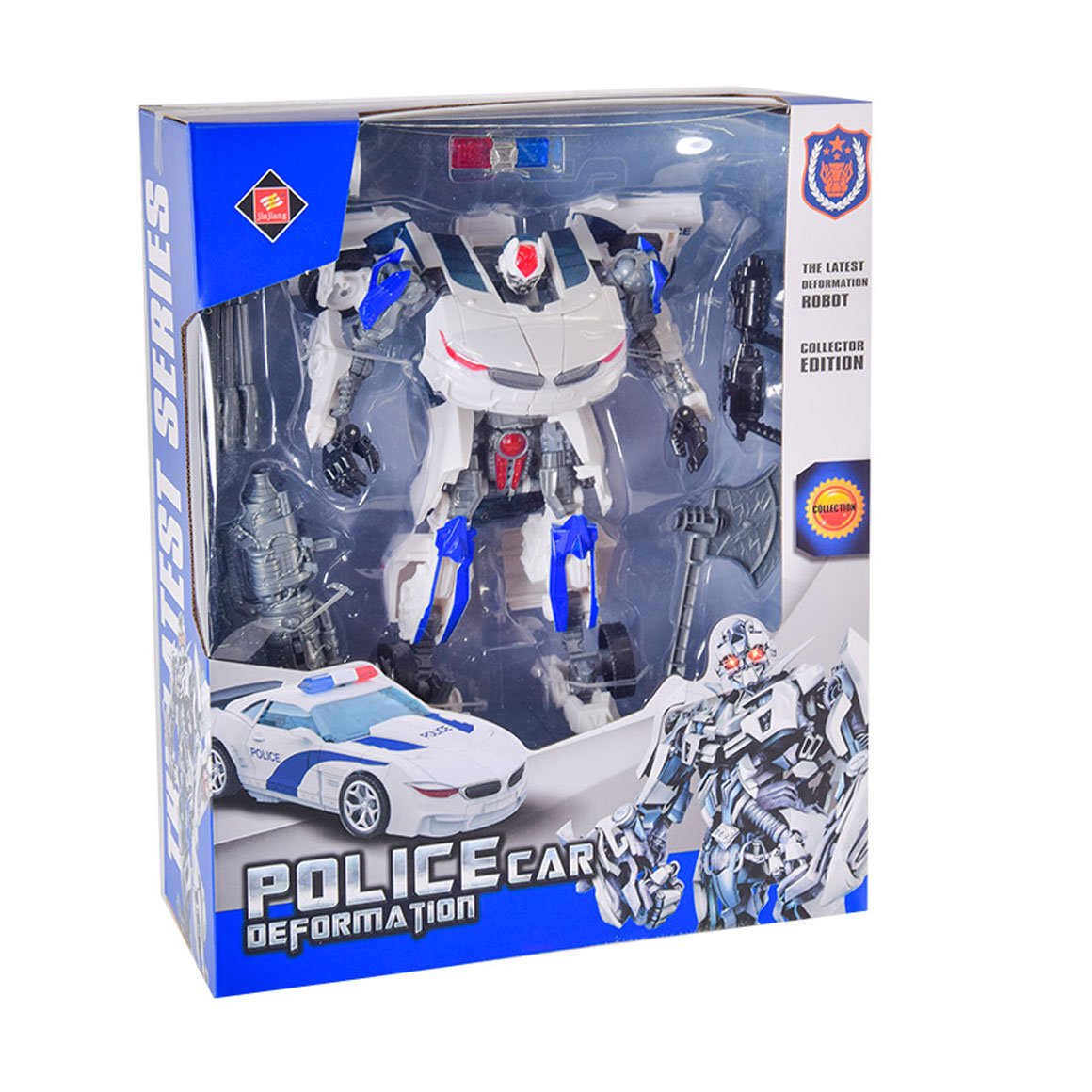 

Дитяча іграшка-трансформер Shantou Jinxing Поліцейська машина, від 3 років, 27*20*10 см (8820B)