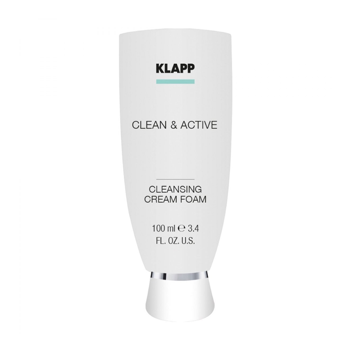 

Очищувальна крем-пінка для вмивання Klapp Clean & Active Cleansing Cream Foam, 100 мл