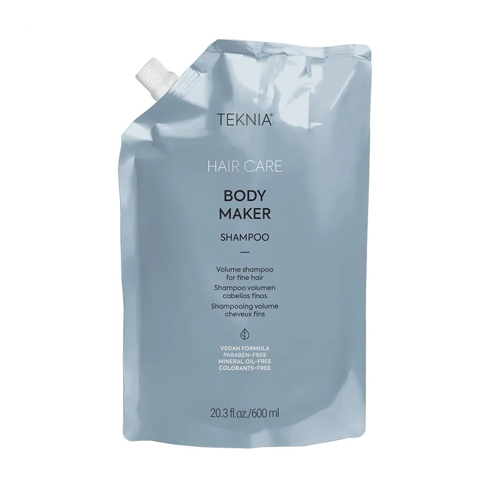 

Шампунь Lakme Teknia Body Maker для об'єму тонкого волосся, 600 мл (дойпак)