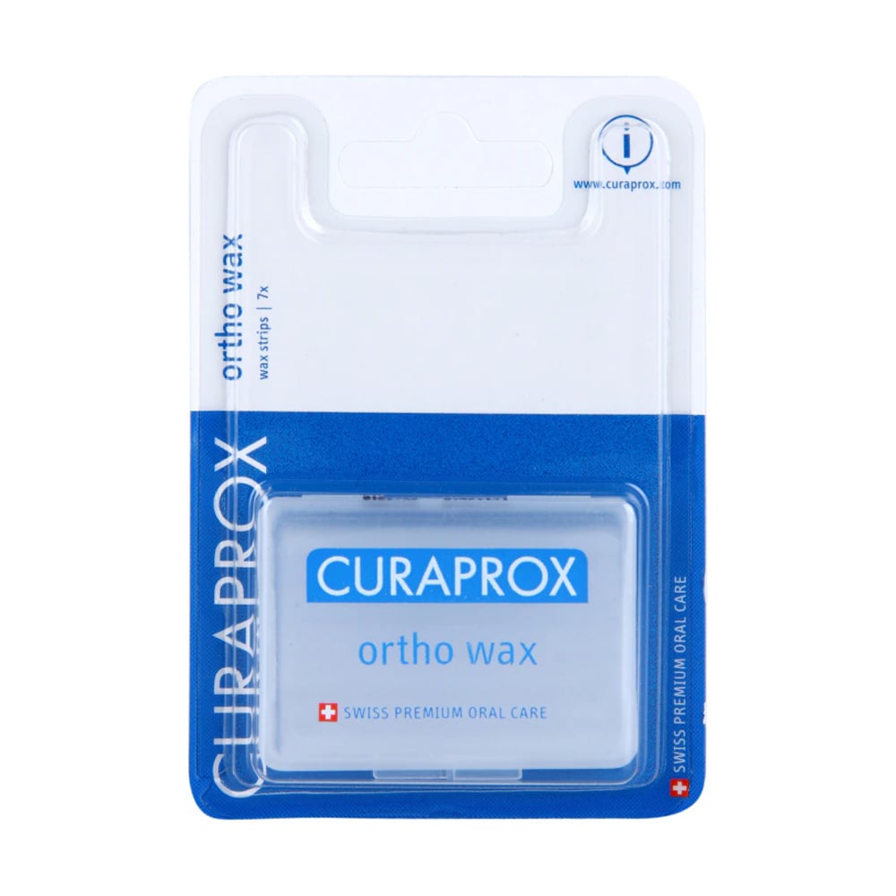 

Ортодонтичний віск для брекетів Curaprox Ortho Wax, 7 шт