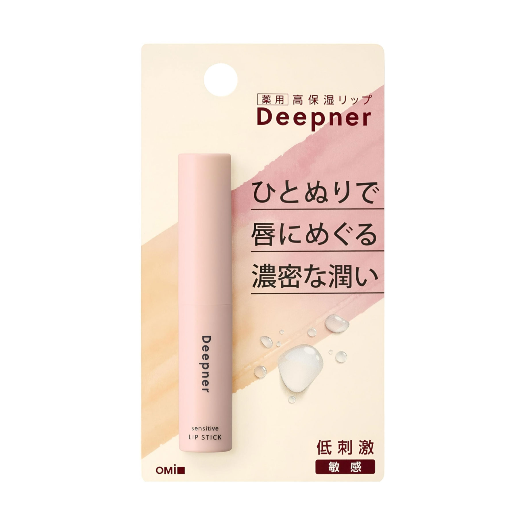 

Бальзам для губ Omi Brotherhood Menturm Deepner Sensitive Lip Stick, 2.3 г