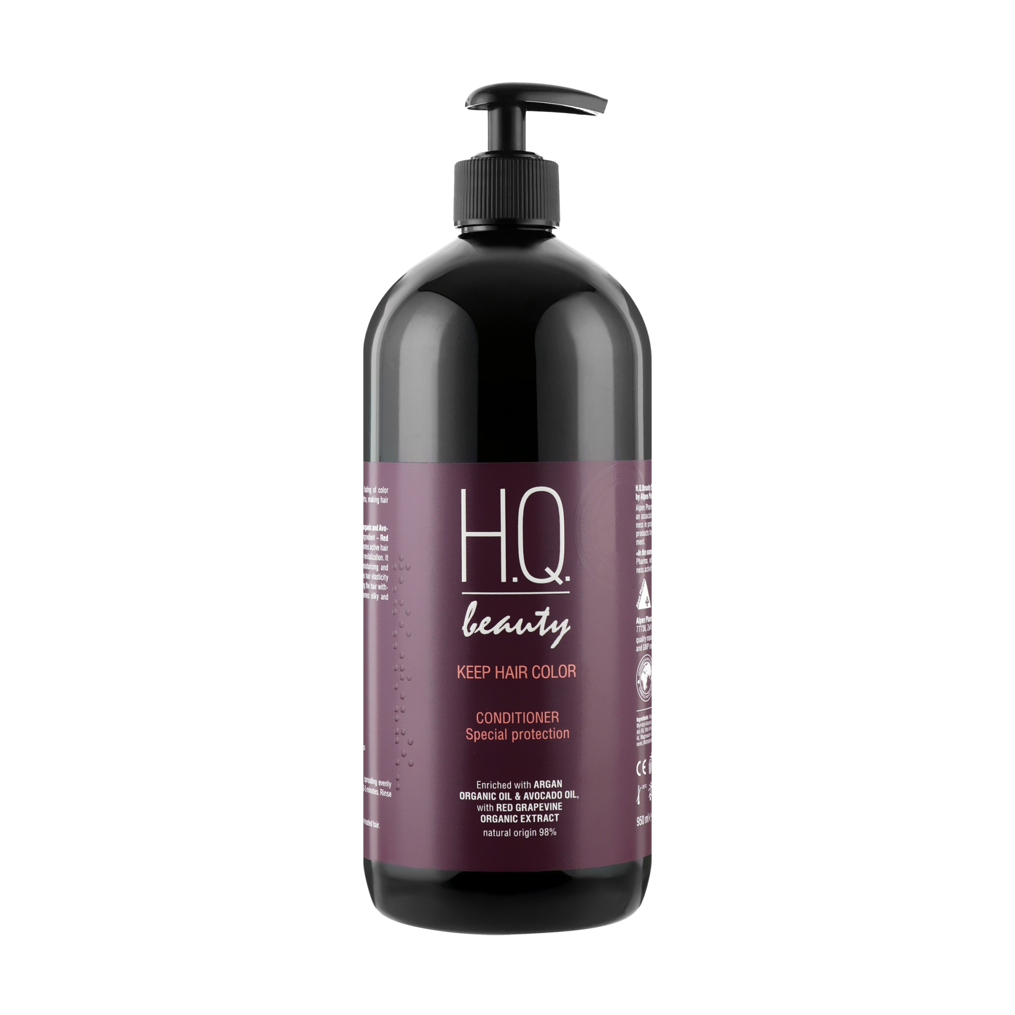 

Уцінка! Кондиціонер H.Q. Beauty Keep Hair Color Conditioner для фарбованого волосся, 950 мл