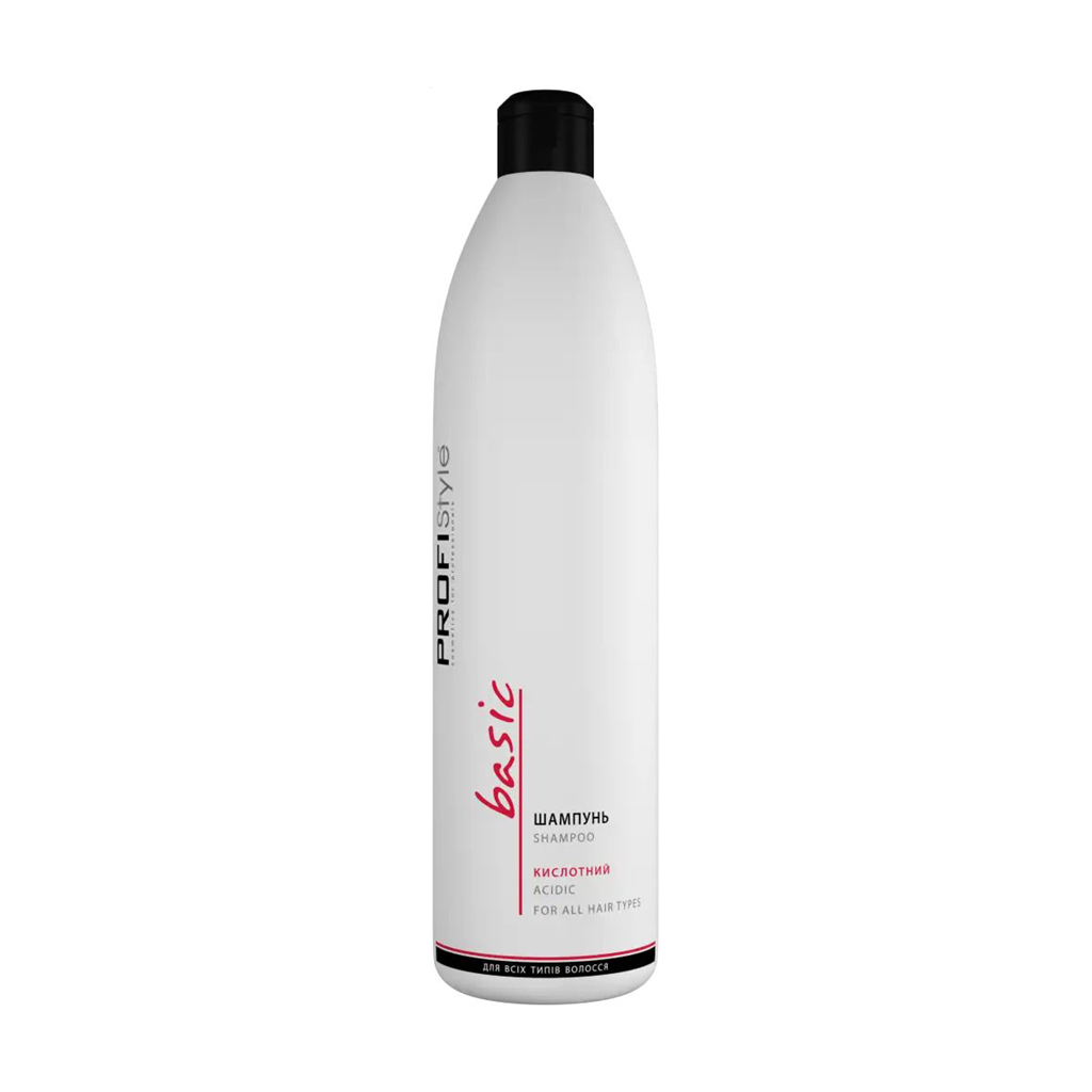 

Кислотний шампунь Profi Style Basic Shampoo для всіх типів волосся, 1 л
