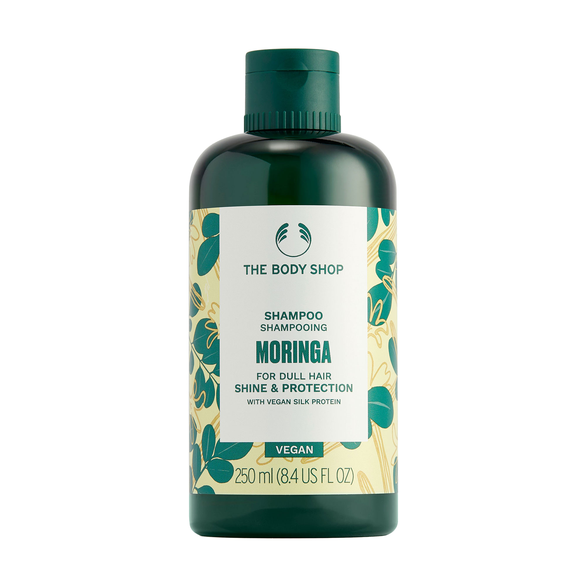

Шампунь для волосся The Body Shop Moringa Shine & Protection Shampoo Морінга, 250 мл