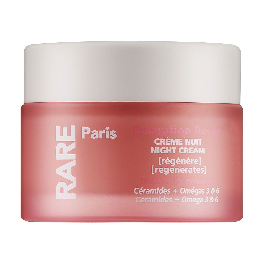

Уцінка! Відновлювальний нічний крем для обличчя RARE Paris Exception Rosee Night Cream, 50 мл