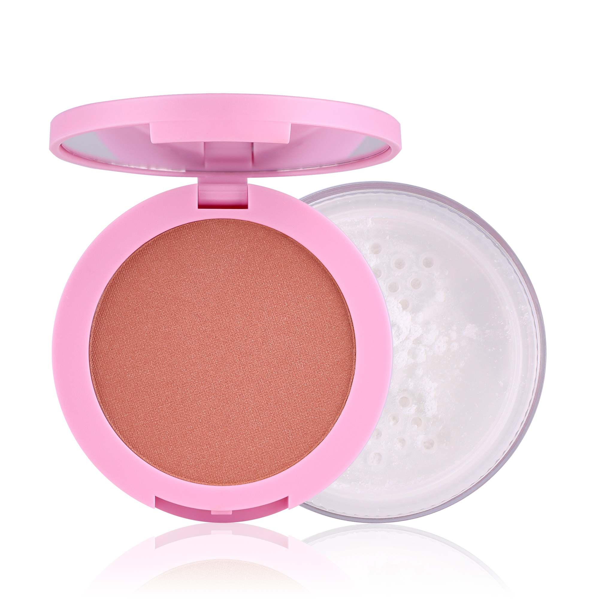 

Пудра-рум'яна для обличчя 2 в 1 LCF Pink Secret тон 1, 5.5 г