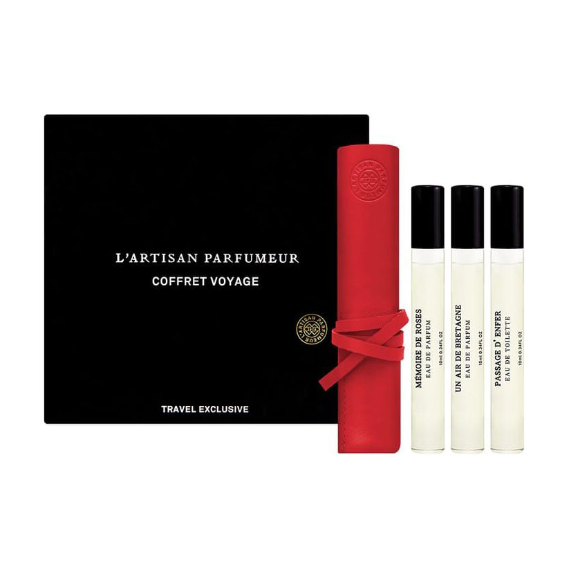 

Парфумований набір унісекс L’Artisan Parfumeur Coffret Voyage Giftset EDT Spray (Passage D`Enfer, 10 мл + Un Air De Bretagne, 10 мл + Memoire De Roses, 10 мл + футляр)