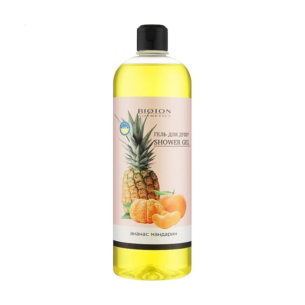

Гель для душу Bioton Cosmetics Shower Gel Ананас та мандарин, 1 л