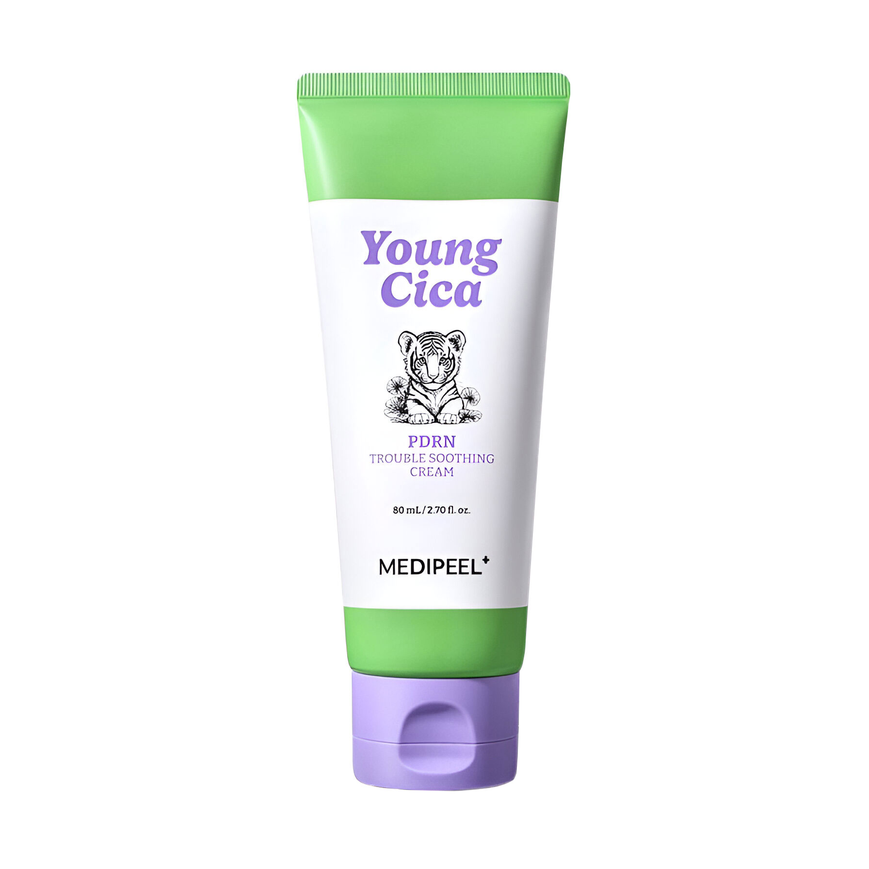 

Заспокійливий крем Medi-Peel Young Cica PDRN Trouble Soothing Cream з PDRN та центелою, 80 мл