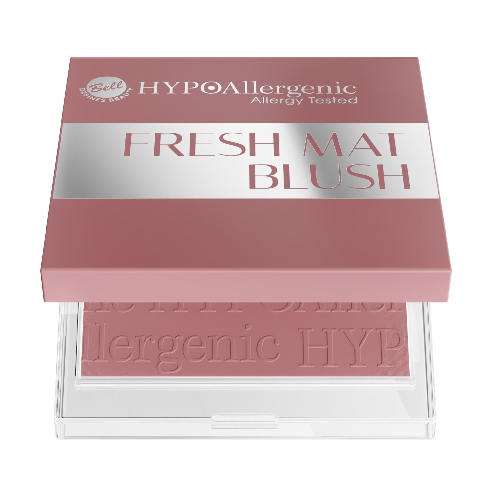 

Матові рум'яна для обличчя Bell HypoAllergenic Fresh Mat Blush 01 Dahlia, 4.7 г