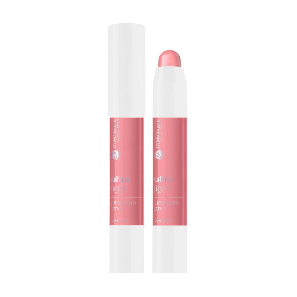 

Мультитаскер Bell HypoAllergenic Ultra Light Lip & Blush Stick 01 Misty Blossom, 3.8 г