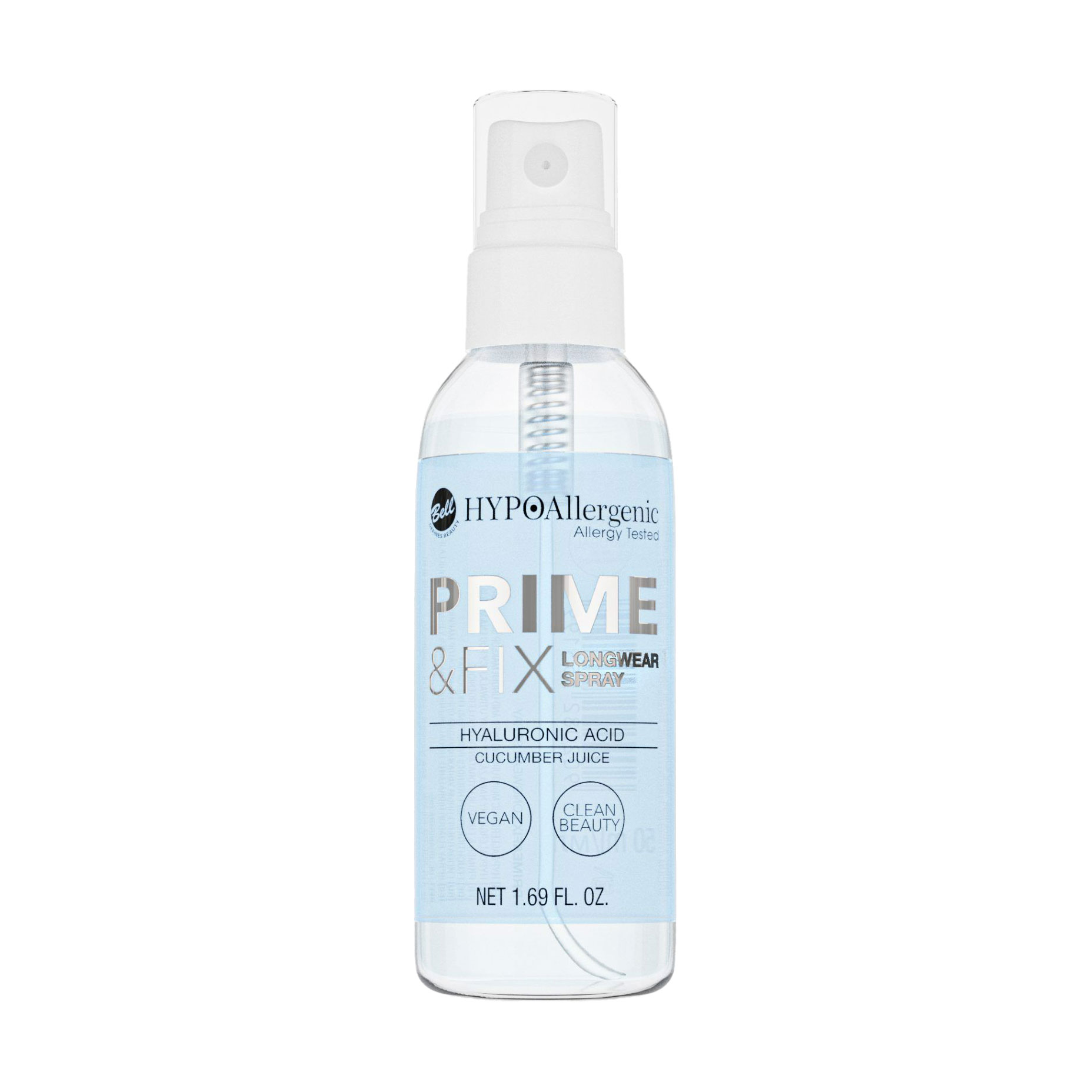 

Спрей для фіксації макіяжу Bell HypoAllergenic Prime & Fix Longwear Spray, 50 мл