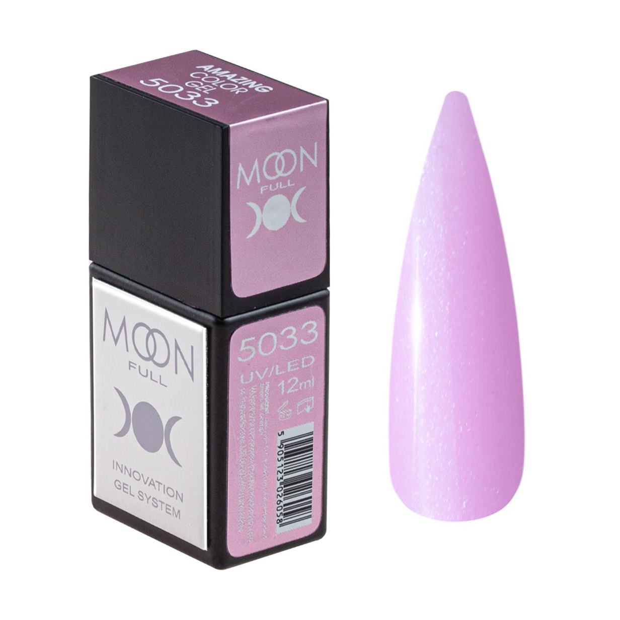 

Гель-лак для нігтів Moon Full Amazing Color Gel Polish 5033, 12 мл