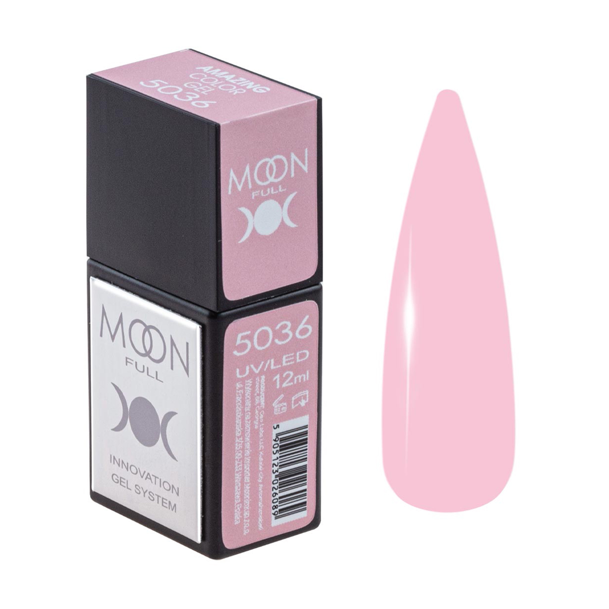 

Гель-лак для нігтів Moon Full Amazing Color Gel Polish 5036, 12 мл