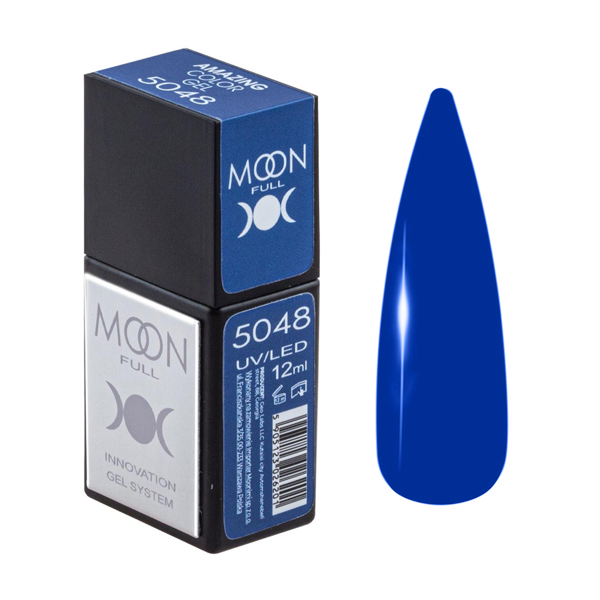 

Гель-лак для нігтів Moon Full Amazing Color Gel Polish 5048, 12 мл