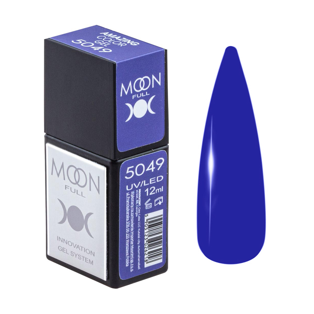 

Гель-лак для нігтів Moon Full Amazing Color Gel Polish 5049, 12 мл