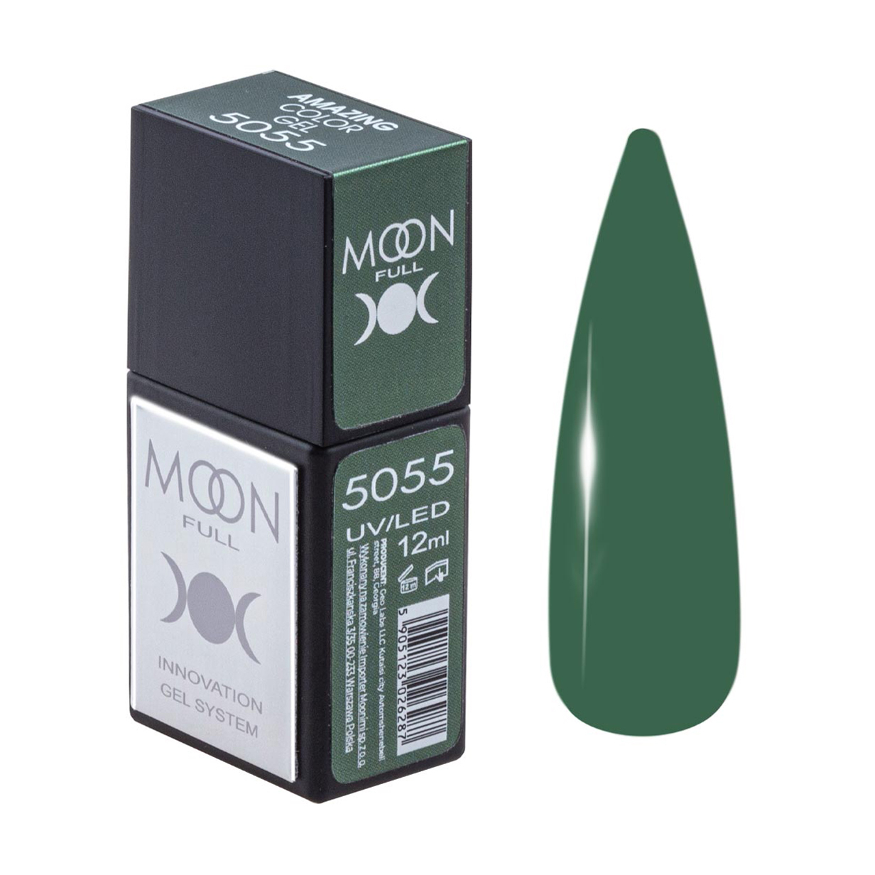 

Гель-лак для нігтів Moon Full Amazing Color Gel Polish 5055, 12 мл