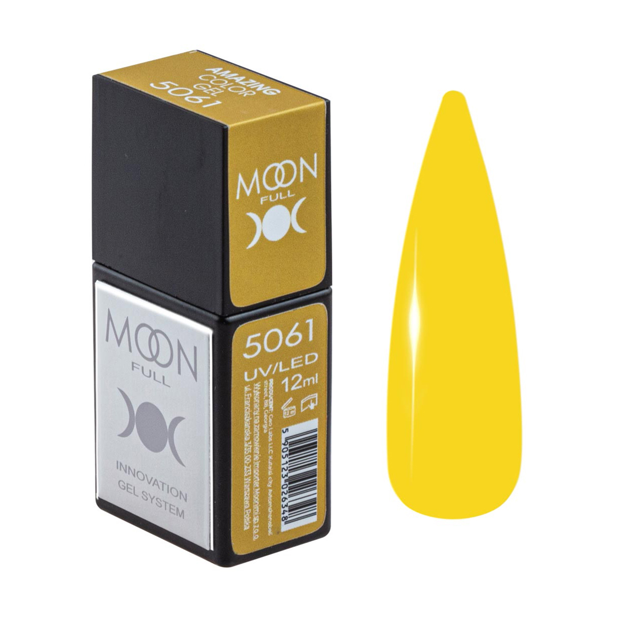 

Гель-лак для нігтів Moon Full Amazing Color Gel Polish 5061, 12 мл