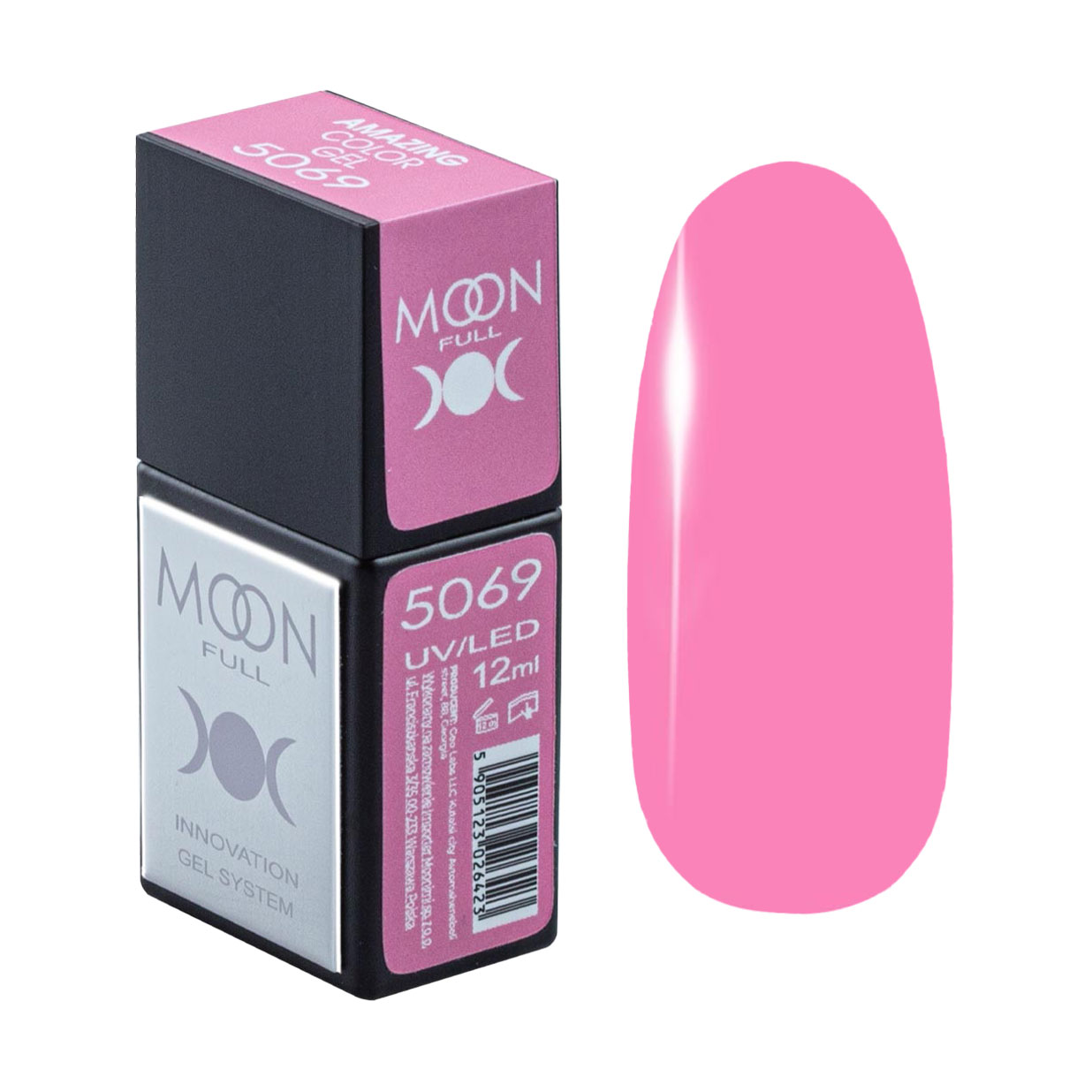 

Гель-лак для нігтів Moon Full Amazing Color Gel Polish 5069, 12 мл