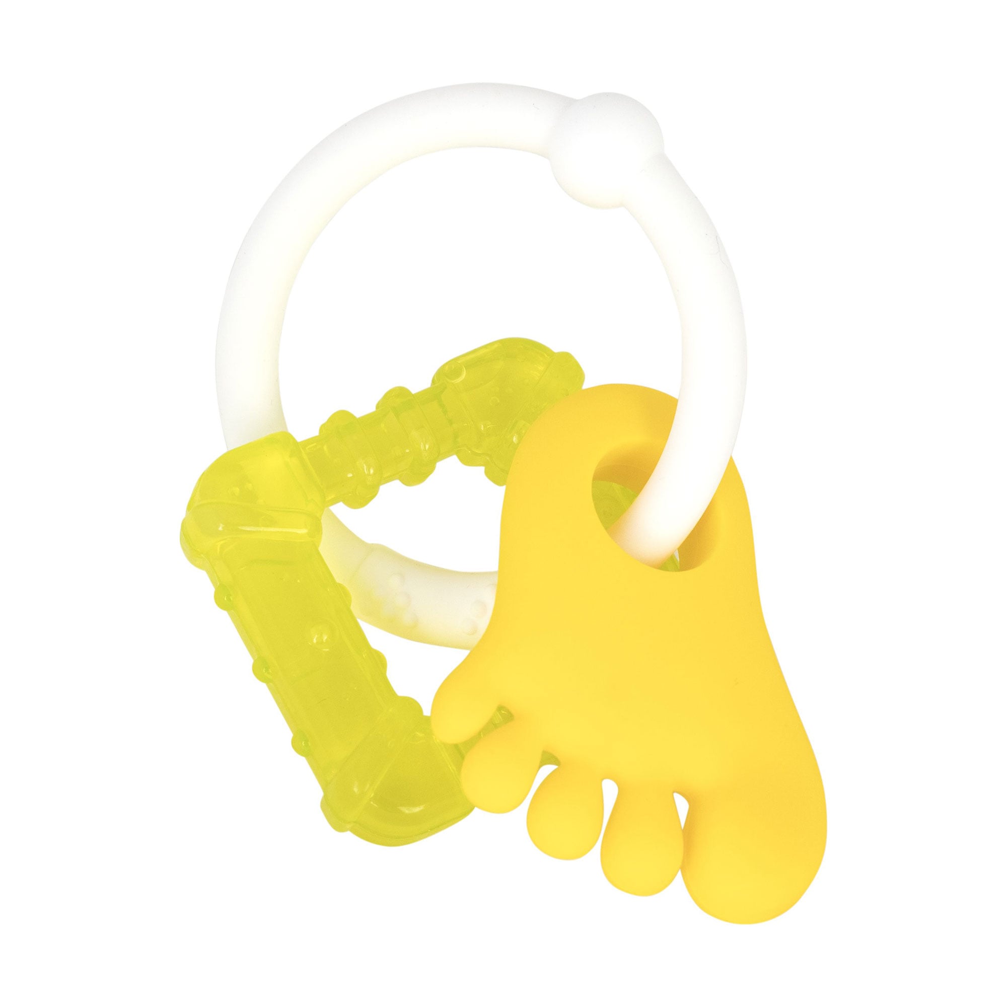 

Дитяча іграшка-прорізувач для зубів Baby Team 2 в 1, від 4 місяців, 18*15*4 см (4025)